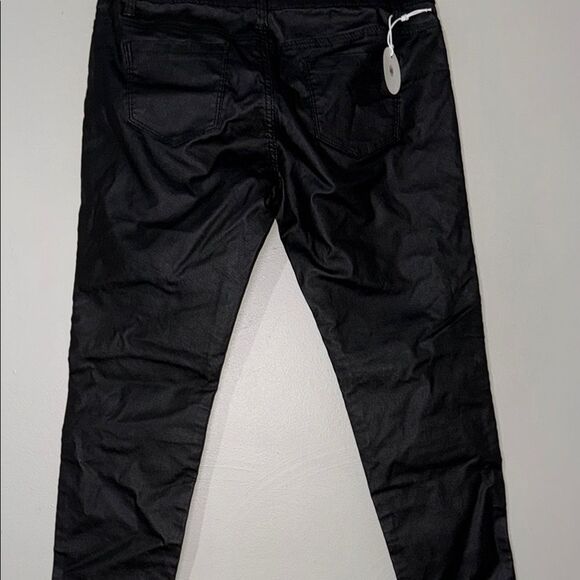 Black Biker Style Pants - Picture 13 of 14